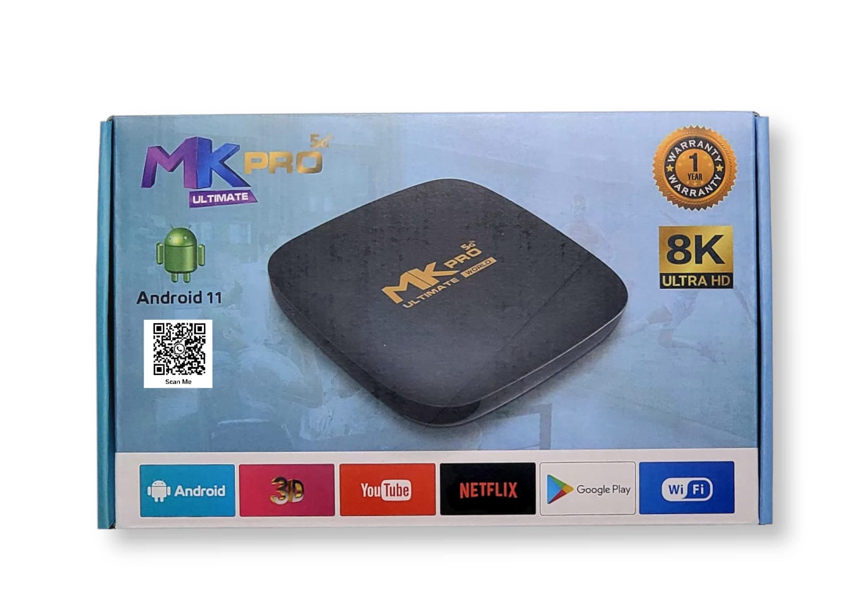 MK Pro 5G Ultimate Edition Android 11 Smart TV Box