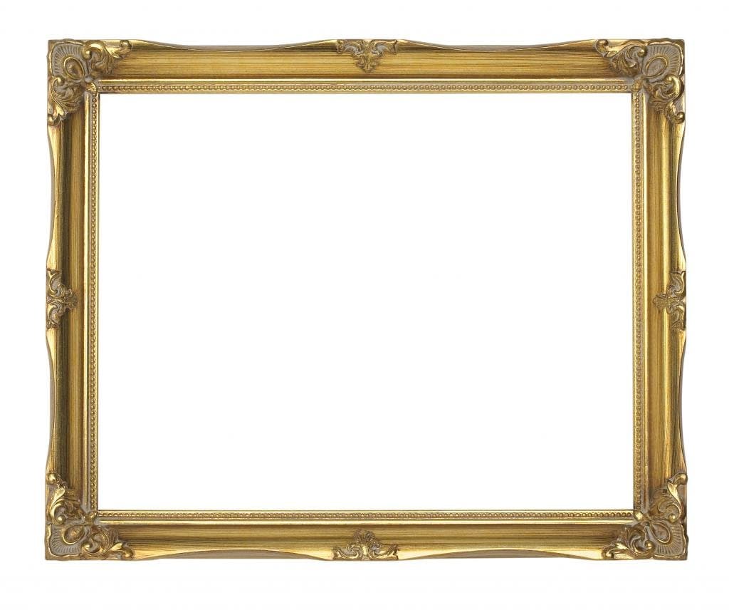 Rabbetworks Gold Baroque Style Picture Frame 8x10