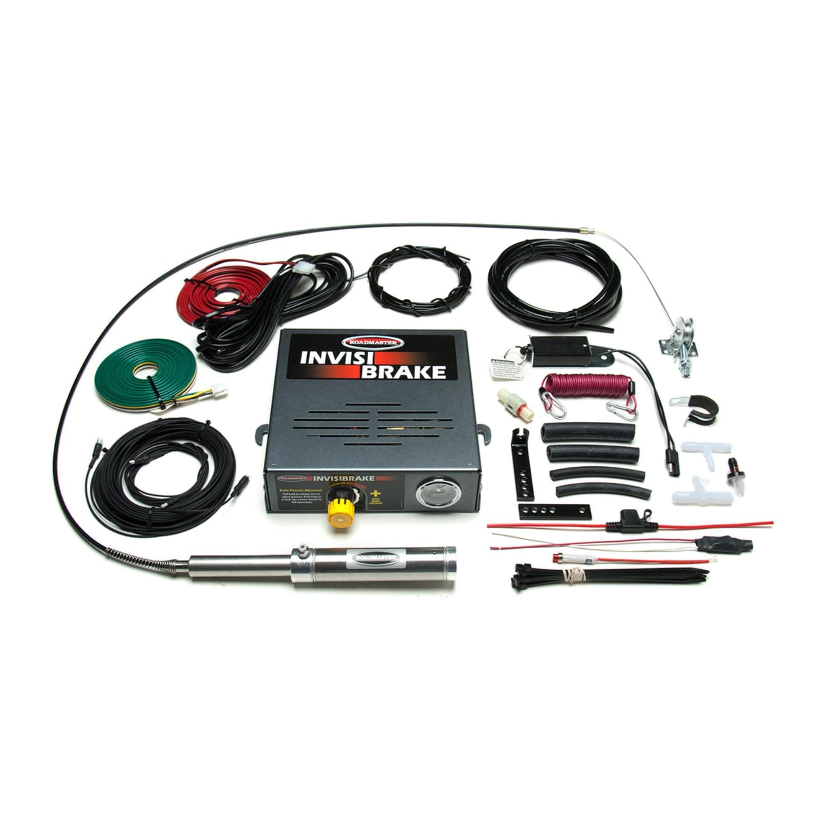 Roadmaster 8700 Invisibrake Support Braking System with Emergency Breakaway System fits Towed Vehicles with Vacuum-Powered Brakes | 5-100 PSI Brake Pressure | Made in the USA