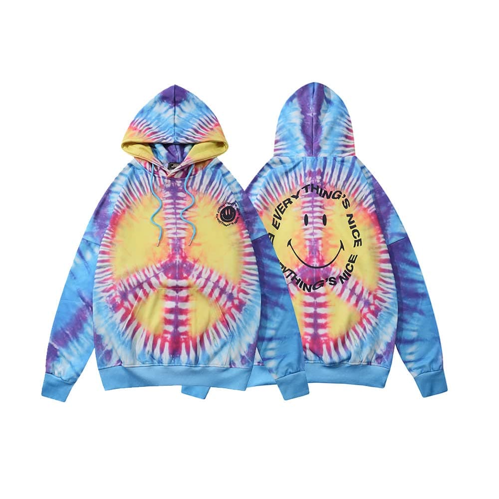 Tide brand hip-hop expression graffiti street loose hat shirt sweater