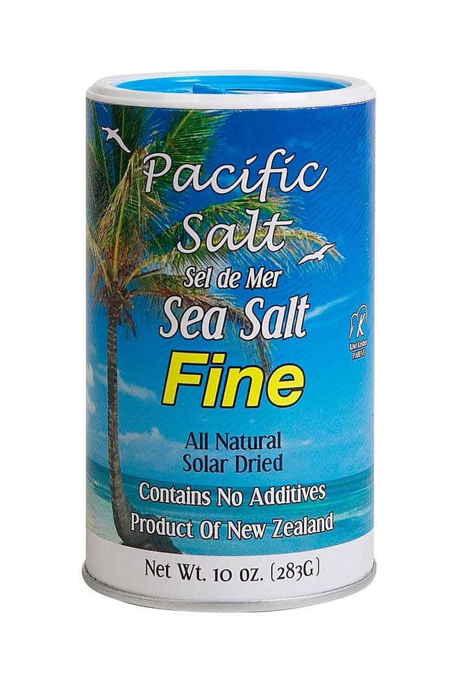 PRI Fine New Zealand Sea Salt, 10oz (Pack of 6)