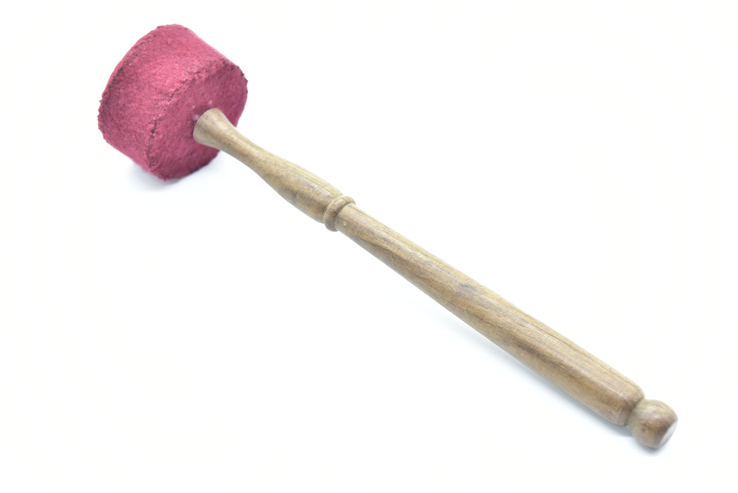 12.5" Long Felted Drum Strike-Goner-striker for Tibetan Singing Bowls, Crystal Bowls, Gong Hand Made In Nepal