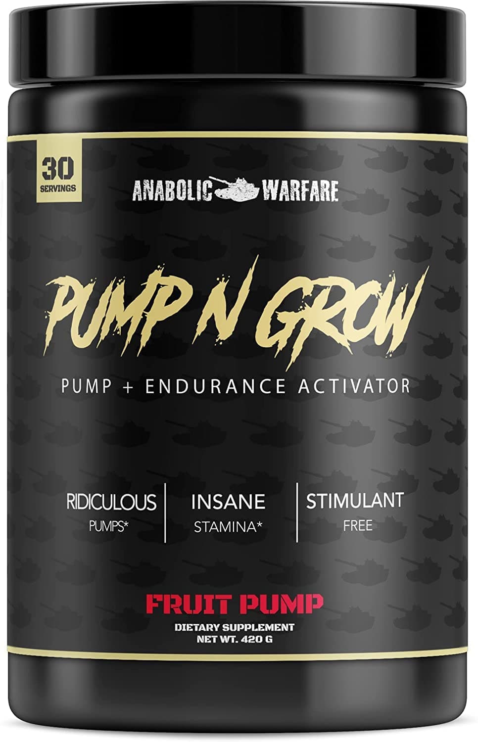 Sponsored Ad - Pump-N-Grow Muscle Pump Supplement Caffeine Free Pre Workout with L-Citrulline, L-Arginine, Beta-Alanine (Fruit Explosion– 30 Servings)