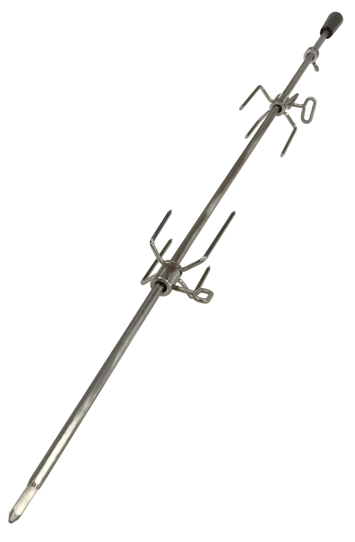 BBQ Rotisserie Skewer 50 Inch in Length & in 10mm Stainless Steel