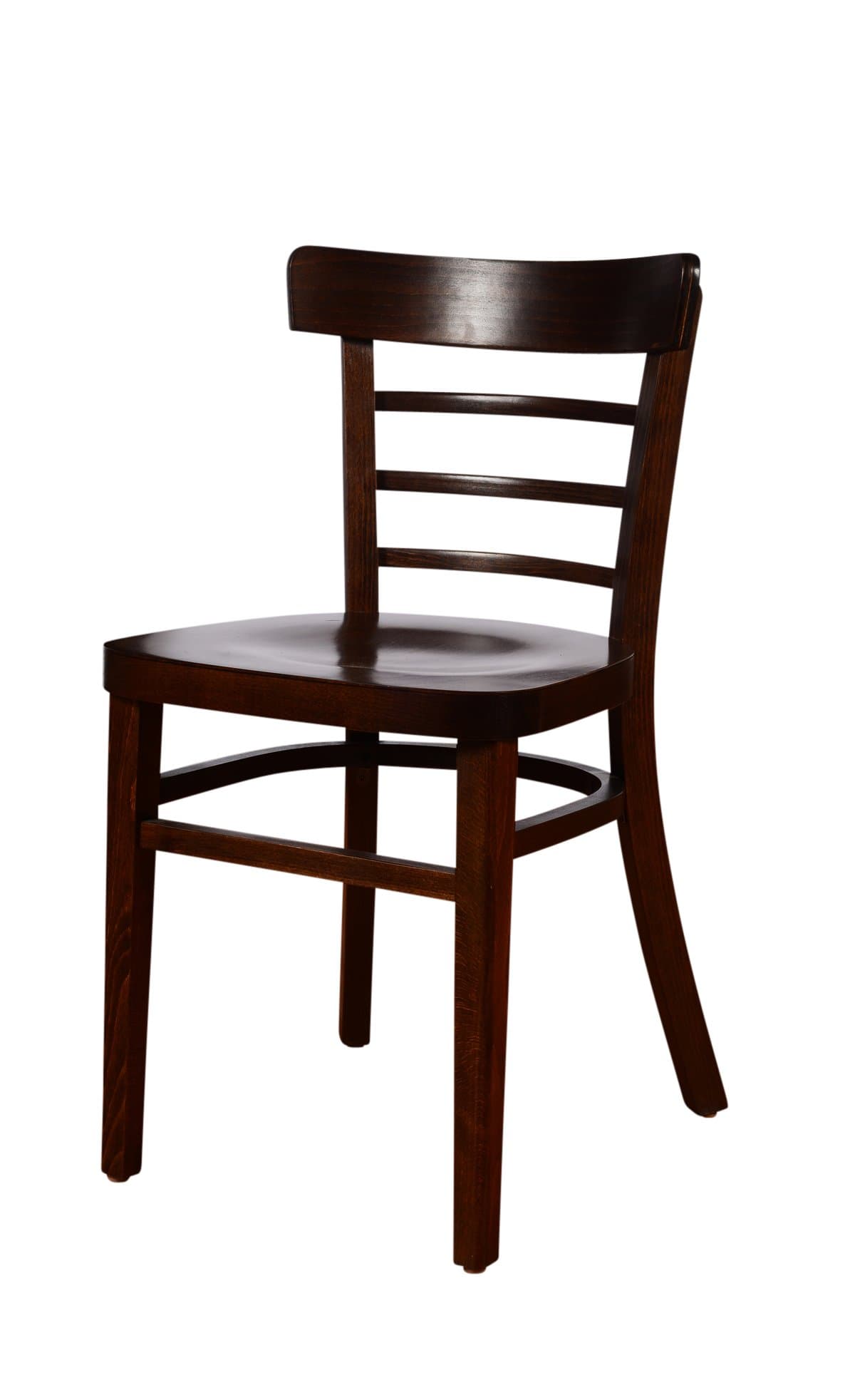 Beechwood Mountain BSD-24S-WSolid Beech Wood Side Chairs in Walnut for Kitchen and dining, set of 2