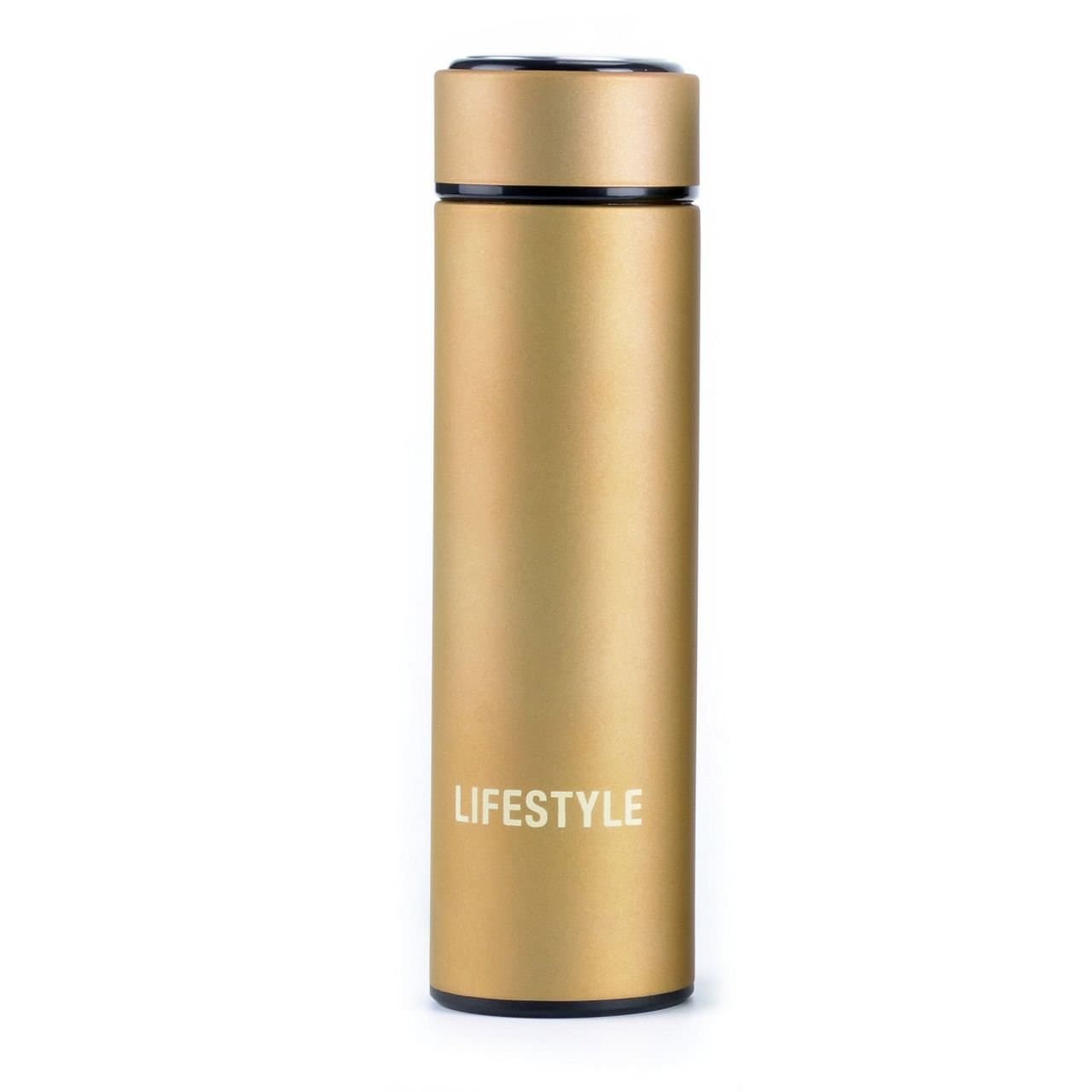LifeShoppe USA Lifestyle Stainless Steel Insulated Travel Mug, Thermos with Tea Infuser, 16- Ounce