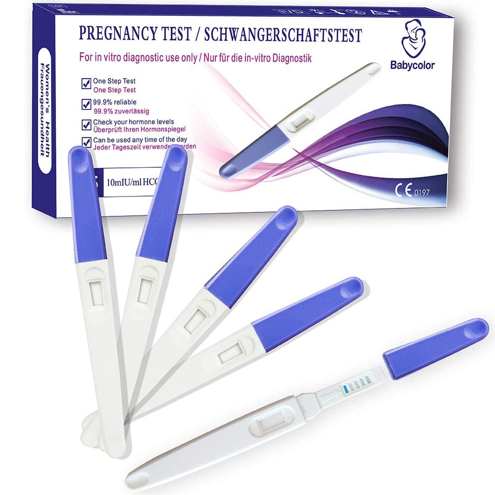 Pregnancy Tests, Early Result Pregnancy Test Sticks Through The Urine, Do It Yourself Home Pregnancy Tests High Accuracy 5 Pack