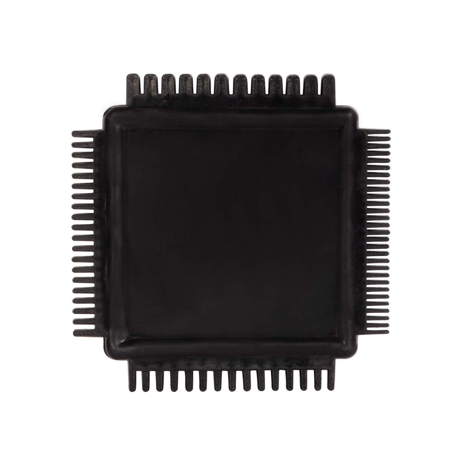 - Brush Square Combing Pattern (Texture) Design Brush for Wall- Narrow to Wide Size- Thick and Thin on 4 Sides (Black Color in Rubber PVC Material)