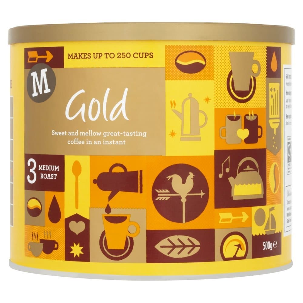 Morrisons Gold Instant Coffee, 500 g