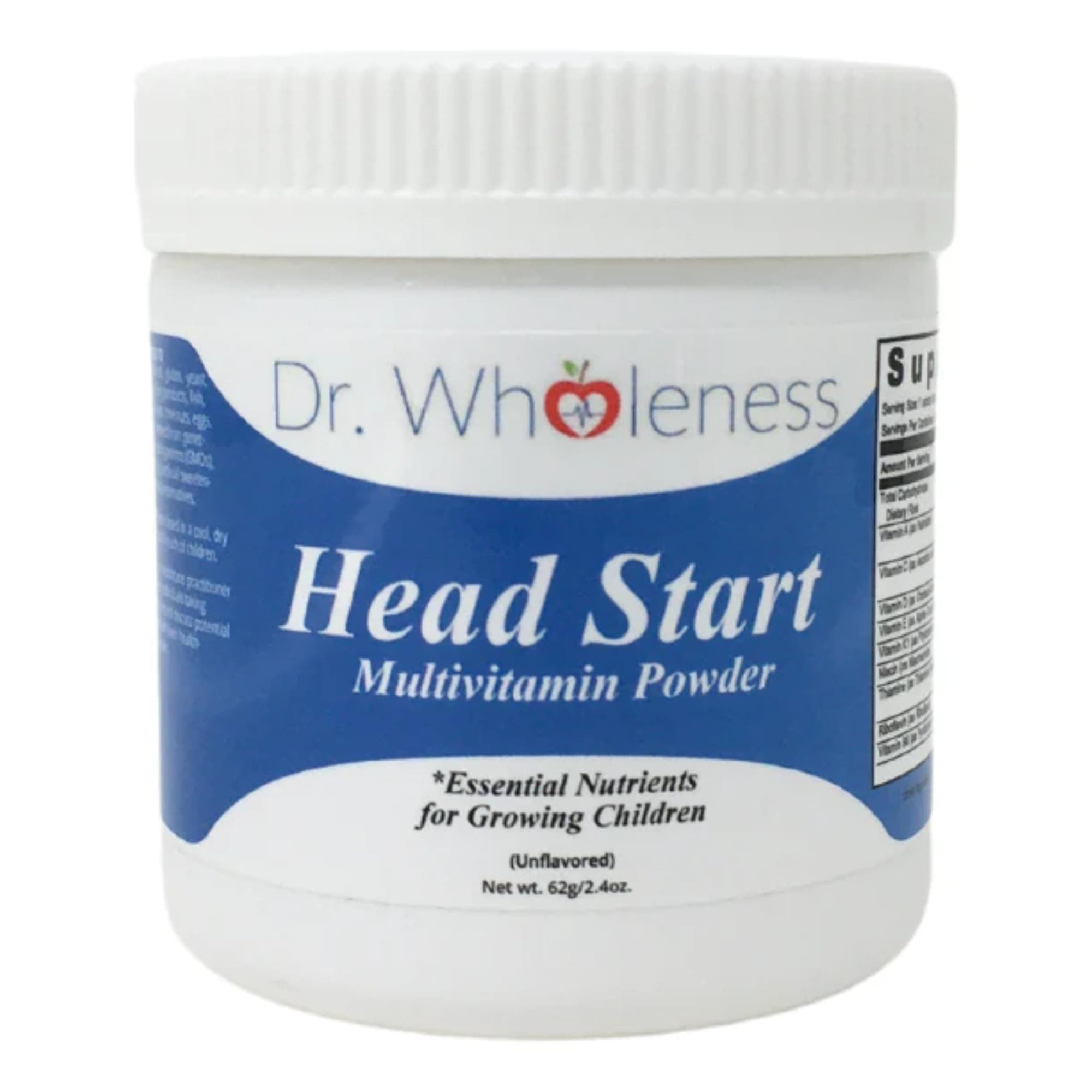 Head Start Multivitamin Powder | Essential Nutrients for Growing Children, Methylated B-Vitamins, Easy to Mix, No Flavors, Sweeteners, or Preservatives | 60 Servings - 2.4 oz