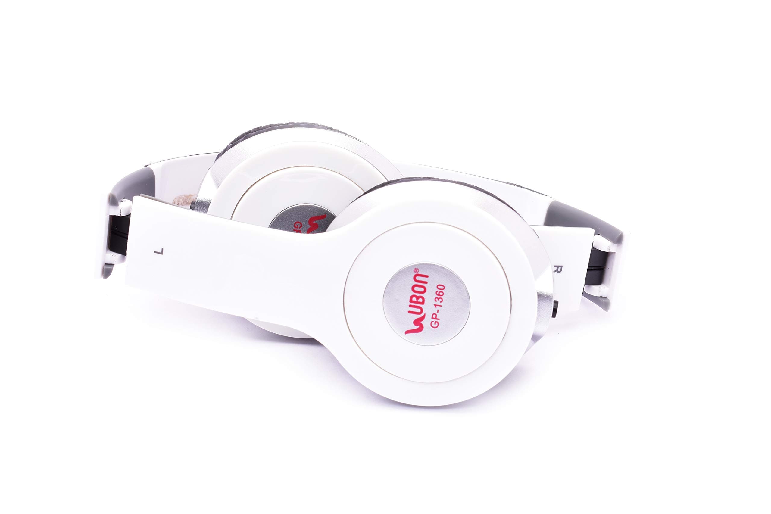 UBON Wired Headphone GP1360 with Bass Sound (White)