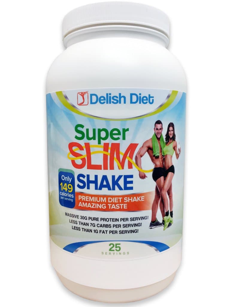 *Delish Diet* Diet Whey Protein Weight Loss Shake For Men and Women - TASTY Shake To Help *YOU* Lose The Pounds! (1KG Tub - Choose From SIX Amazin' Flavours!) (Chocolate Milkshake)