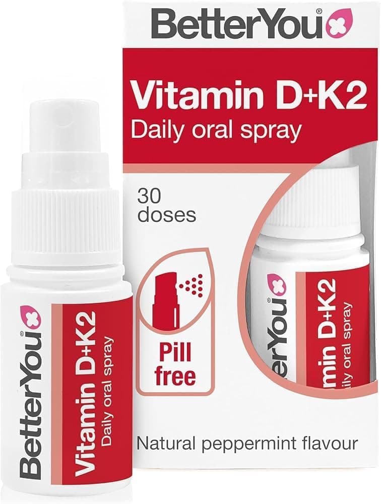 BetterYou DLux+ Vitamin D+K2 - 12ml (Pack of 4)