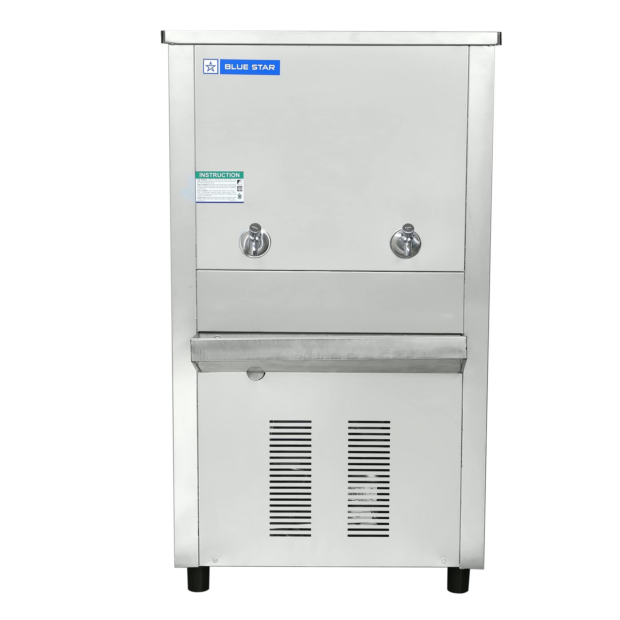 Water Cooler SWC6080SS – 80L Storage, 60L/hr Cooling, Double Tap, Fully Stainless Steel Body