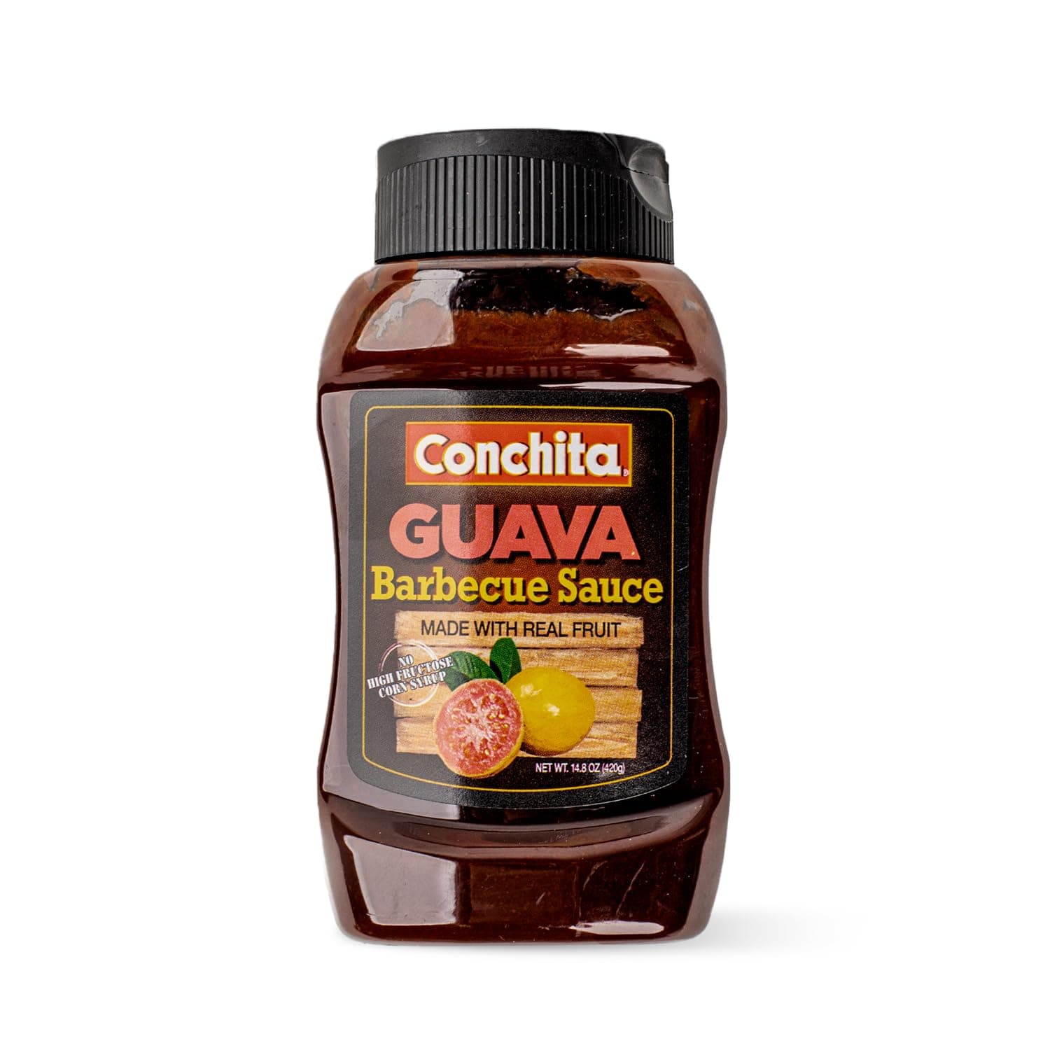 Conchita Guava BBQ Sauce, 14 oz - Taste of the Tropics - Perfect for Grilling, Marinating, and Dipping (Pack of 1)