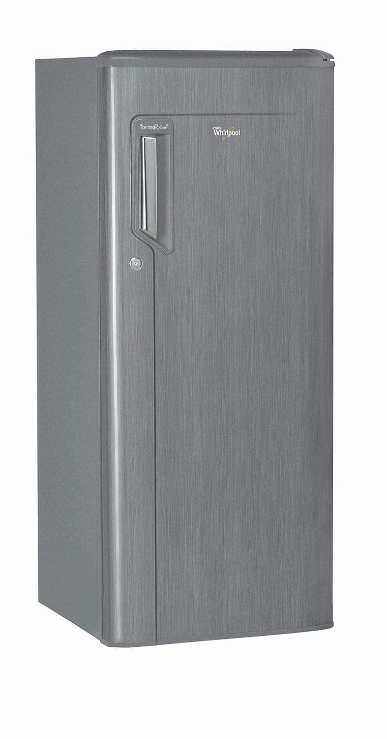 Whirlpool 190 Liters Single Door Refrigerator, Grey Wmd205"Min 1 year manufacturer warranty"