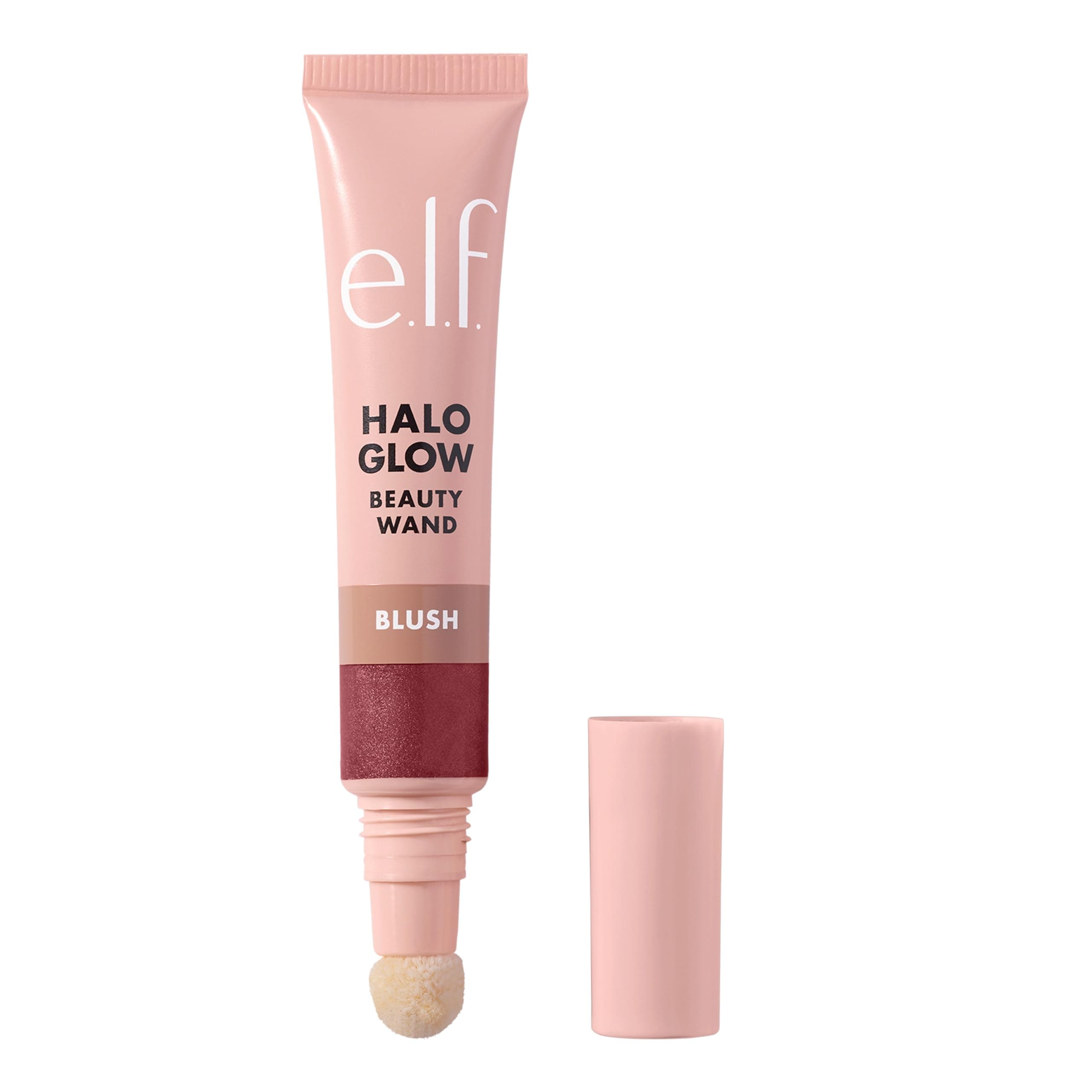 Halo Glow Blush Beauty Wand, Liquid Blush Wand For Radiant, Flushed Cheeks, Infused With Squalane, Vegan & Cruelty-free, Berry Radiant