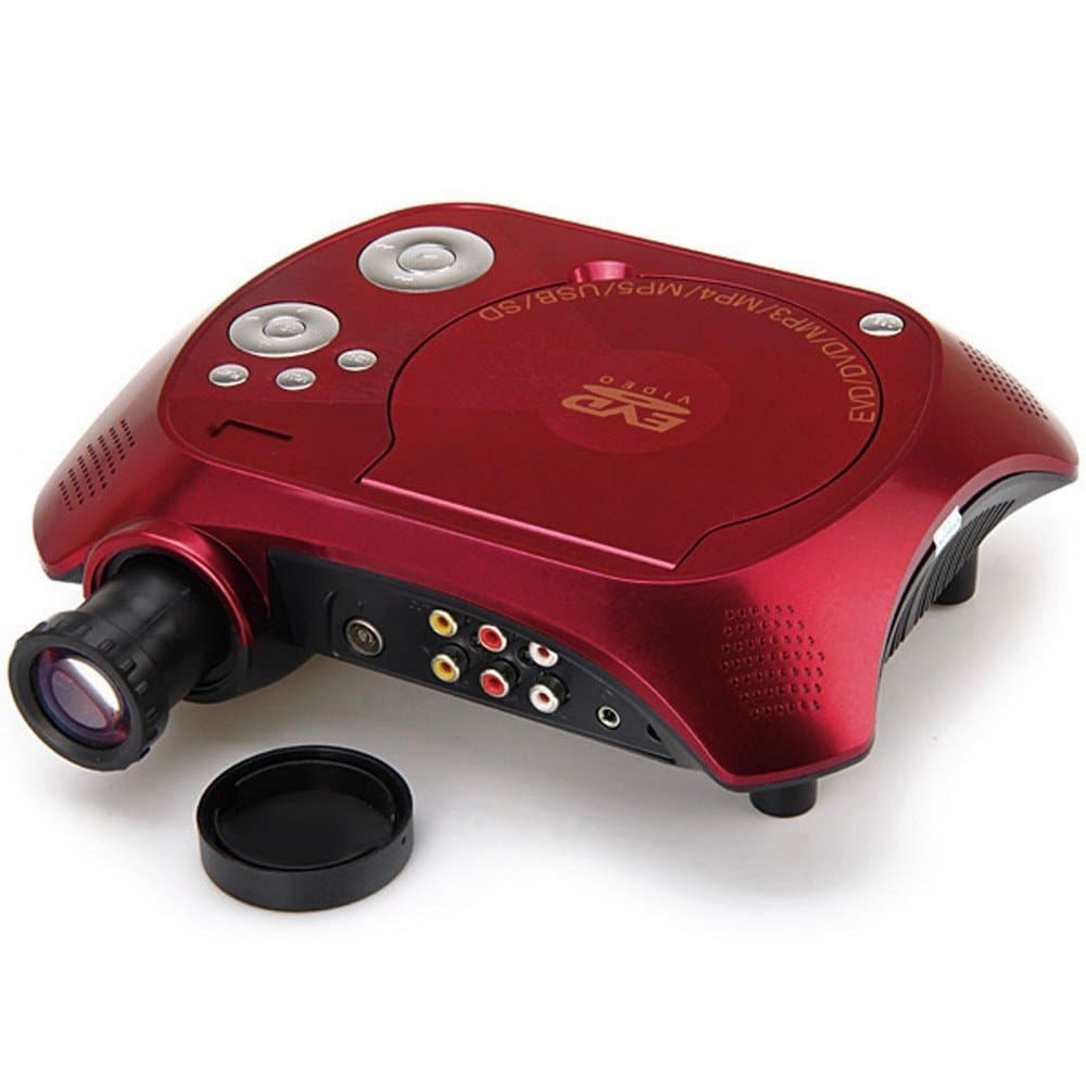 LED Multimedia Projector DVD Player