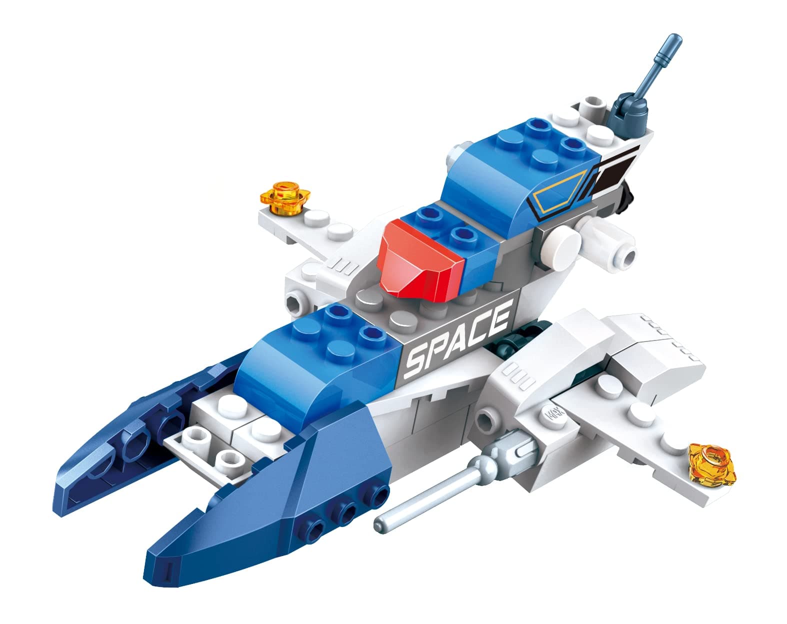 Egg Capsule x4 by ZURU Building Block Set with Surprise Themes for Boys, Girls, and Kids, Great Basket Stuffers, Amazon Exclusive