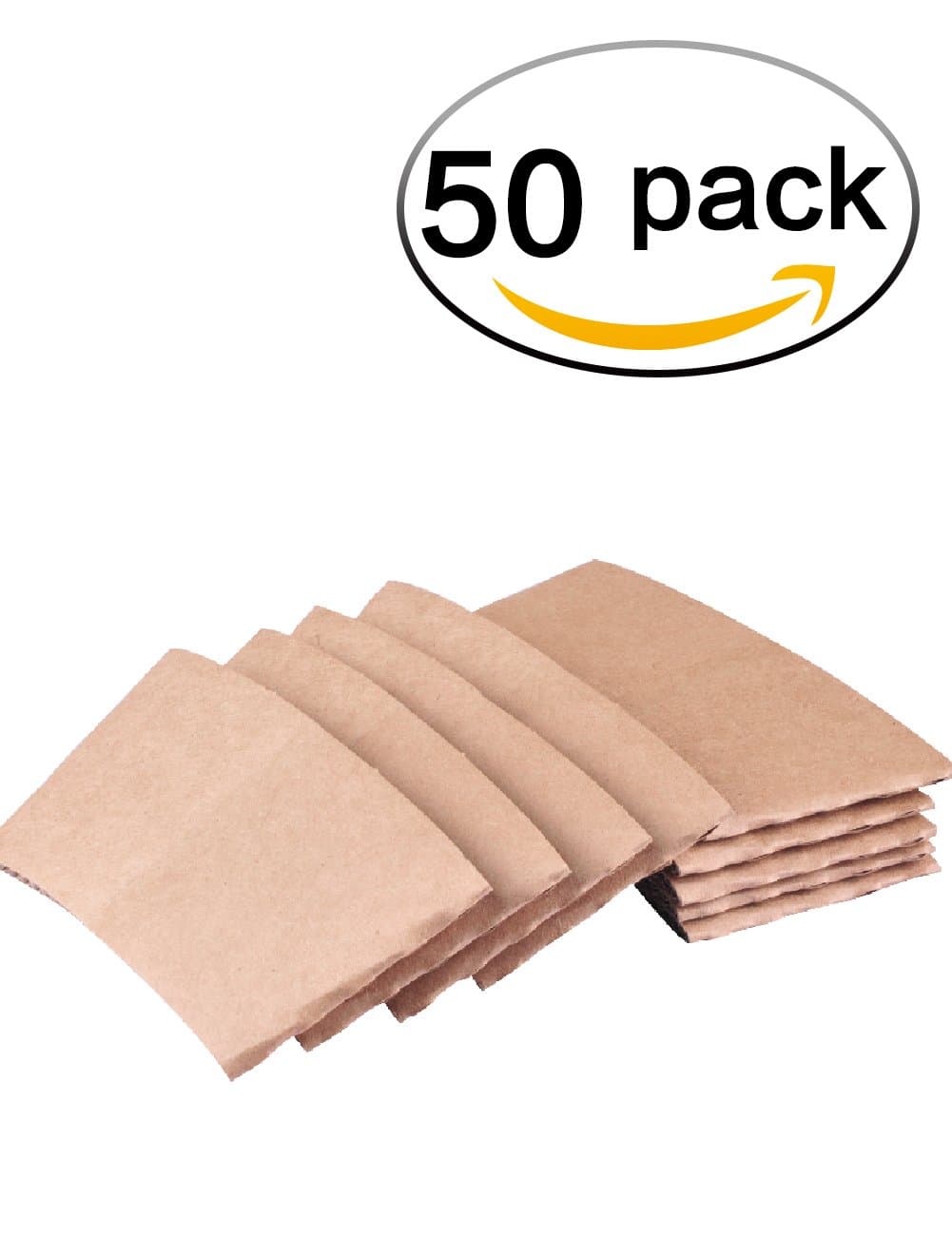 Protective Corrugated Coffee Cup Sleeves Springpack Sleeves For 12oz 16 oz 20 Ounce,50 Count (coffee-50)