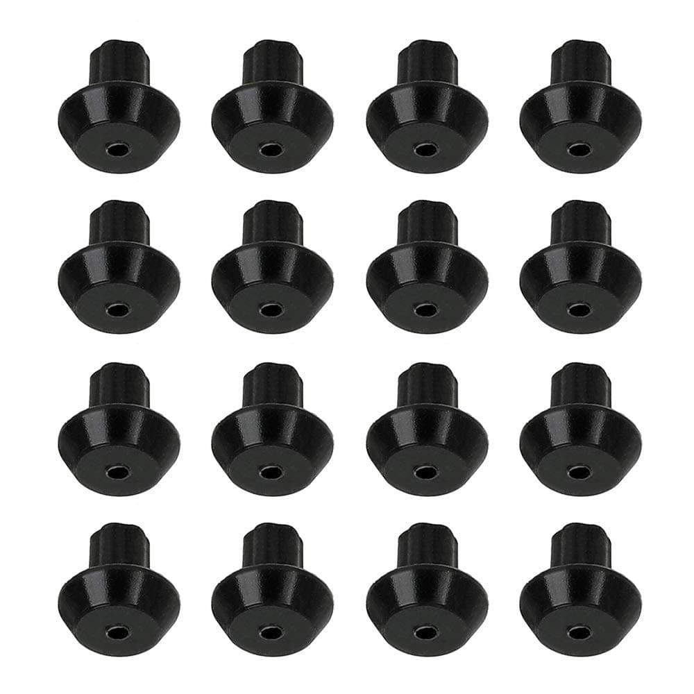 16 PCS WB2K101 Rubber Feet for GE and Kenmore Burner Grate. 16pcs Range Burner Rubber Feet Bumper Replace Part Number WB02K0101, 247410, AP2622260, PS241358.
