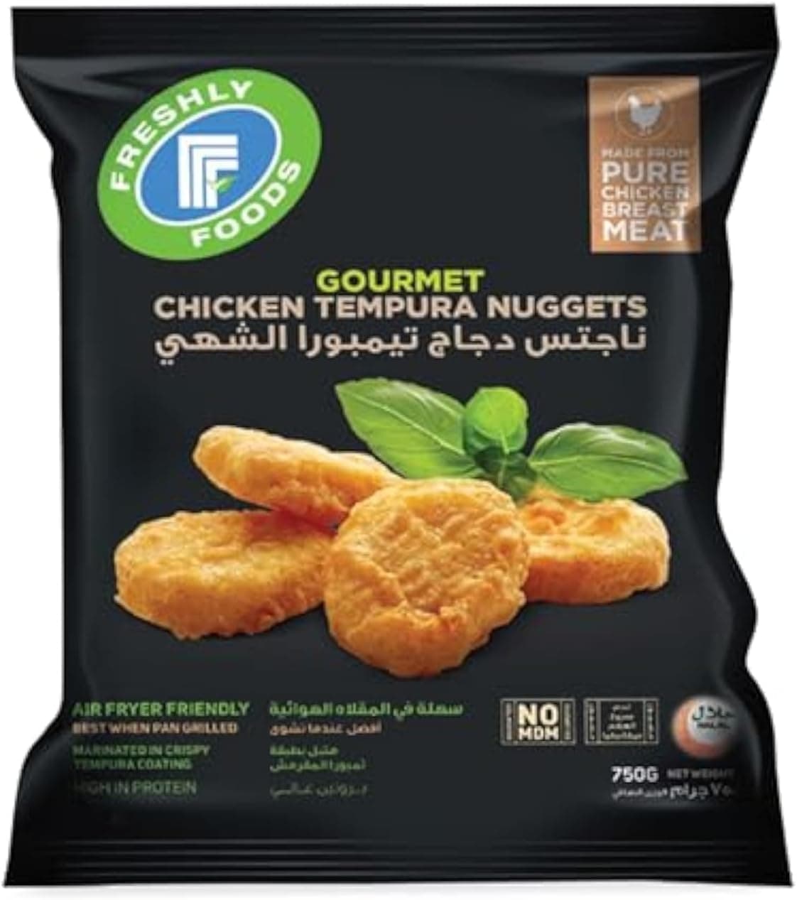 Freshly Foods Gourmet Chicken Tempura Nuggets 750g