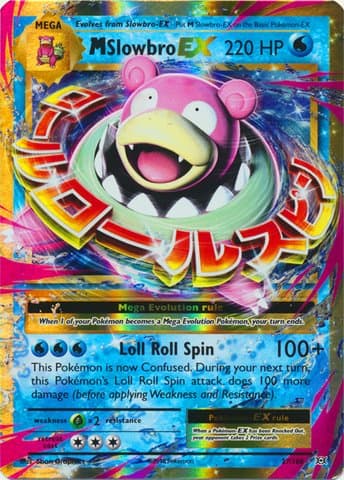 Pokemon - Mega-Slowbro-EX (27/108) - XY Evolutions - Holo Rare Trading Card