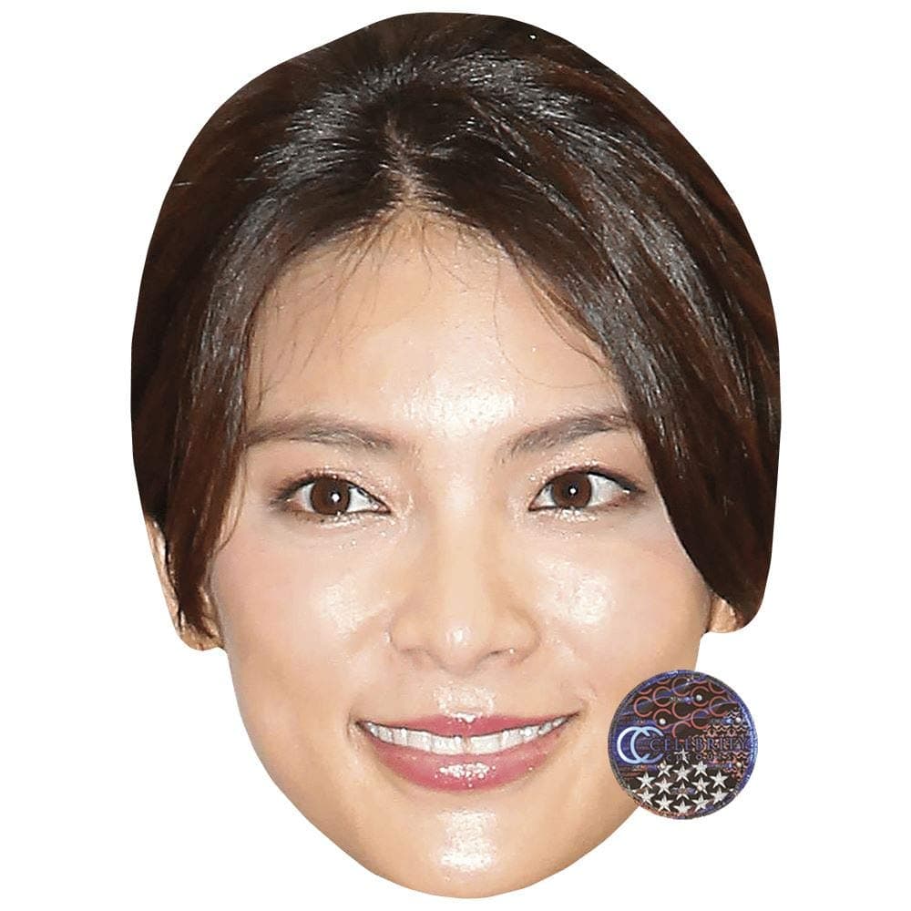 Sayaka Akimoto (AKB48) Celebrity Mask, Flat Card Face, Fancy Dress Mask