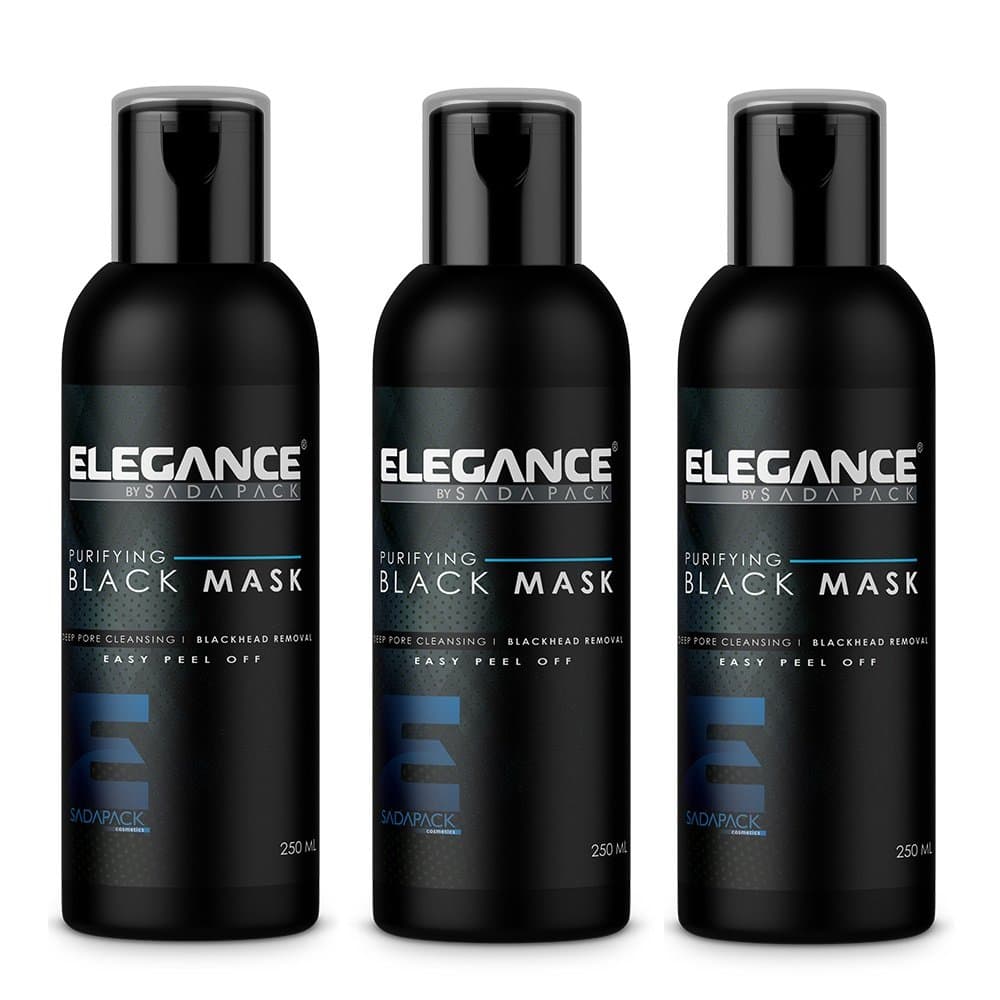 Purifying Black Mask, 3 Count