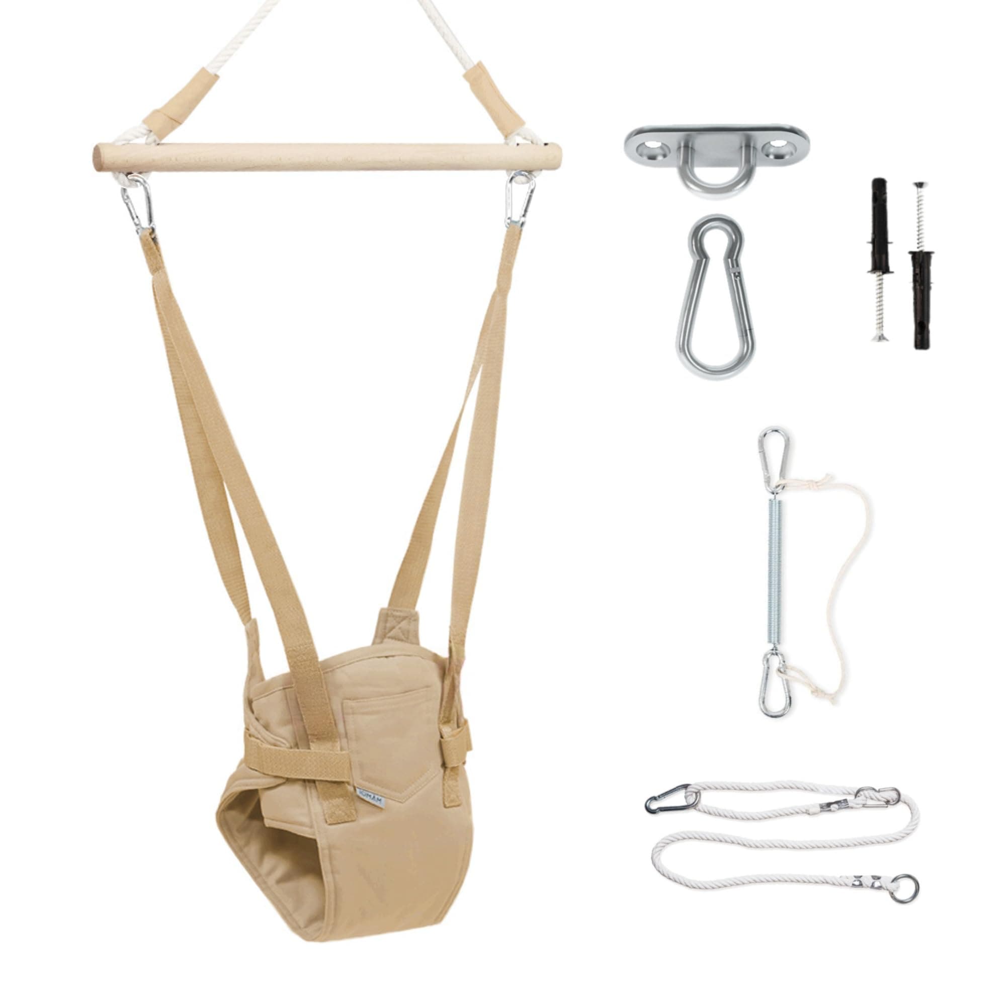 MAMOI Door Hopper Baby from 6 Months, Hopser Baby Jumper Bouncer, Baby Swing for Door Frame, Indoor Swing, Door Swing, Bouncer, Children's Swing, Door Hopper, Baby Hopper Swing