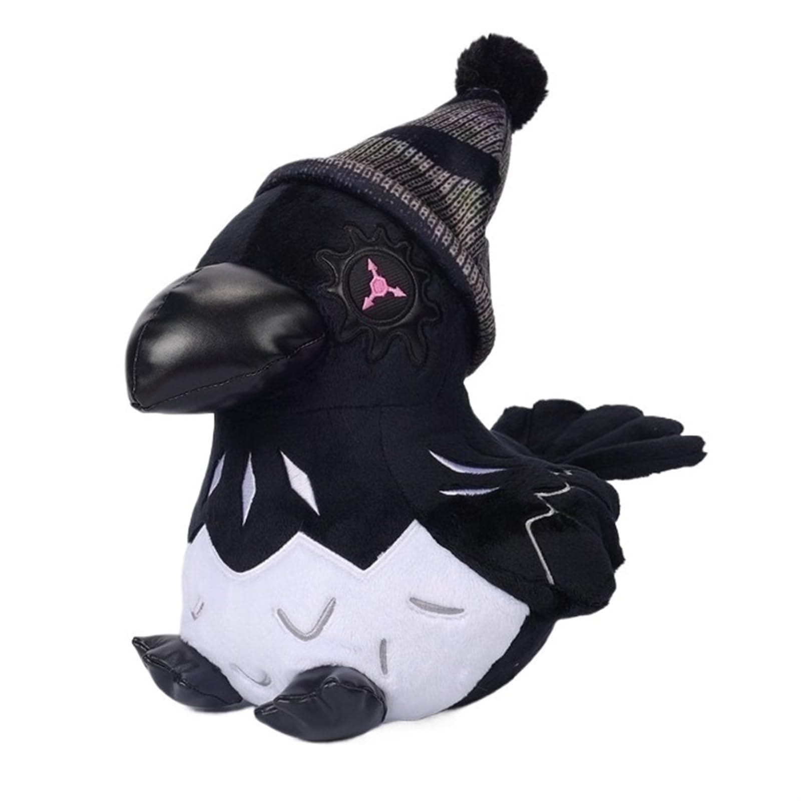 Murder Plush Doll Toys, Cartoon Stuffed Drones Plushie Soft Murder Uzi Doorman Doll For Fans Kids Adults Gifts Birthday(Crow)