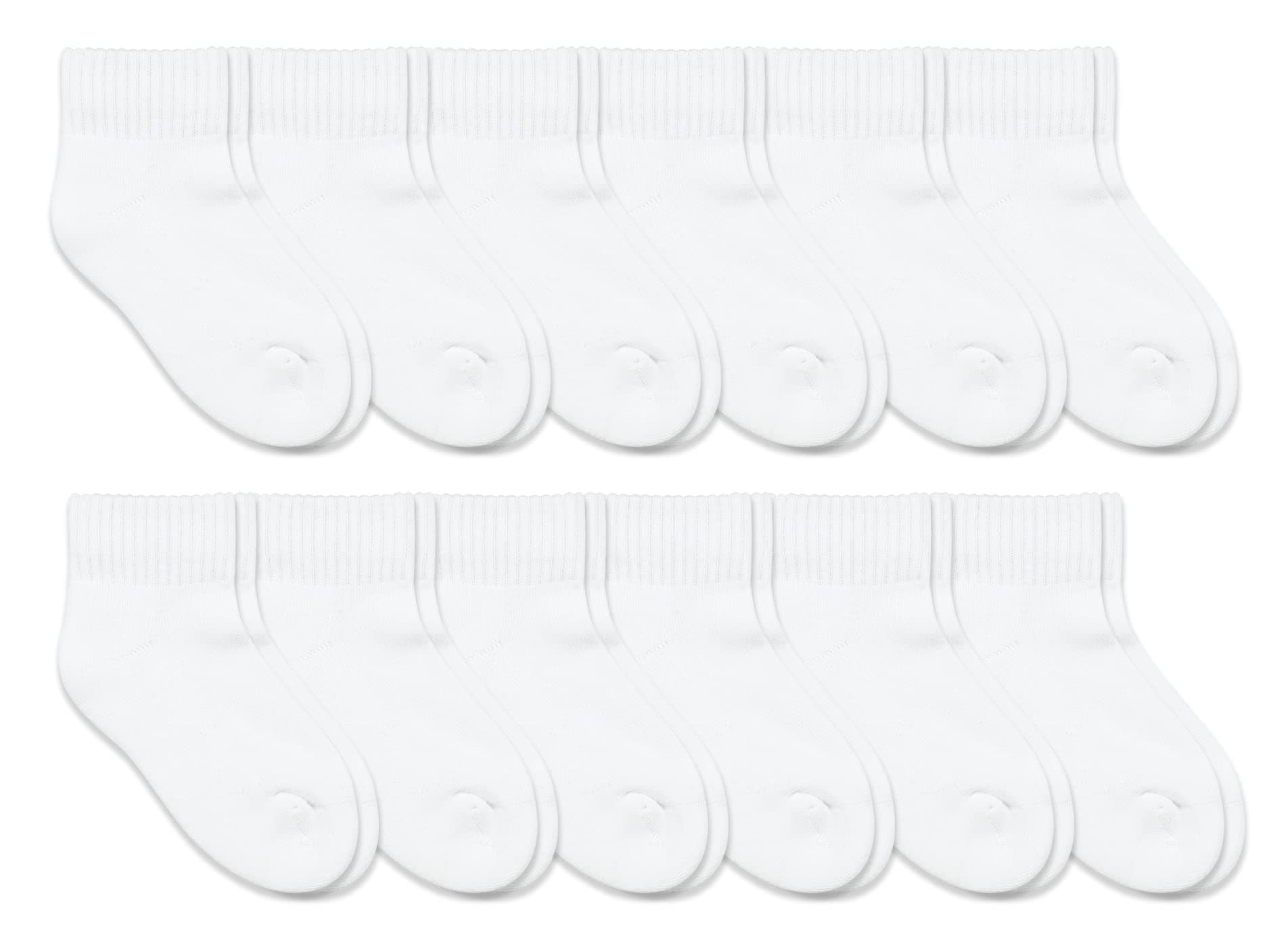 Jefferies SocksBoys Seamless Sport Socks (12-Pack)