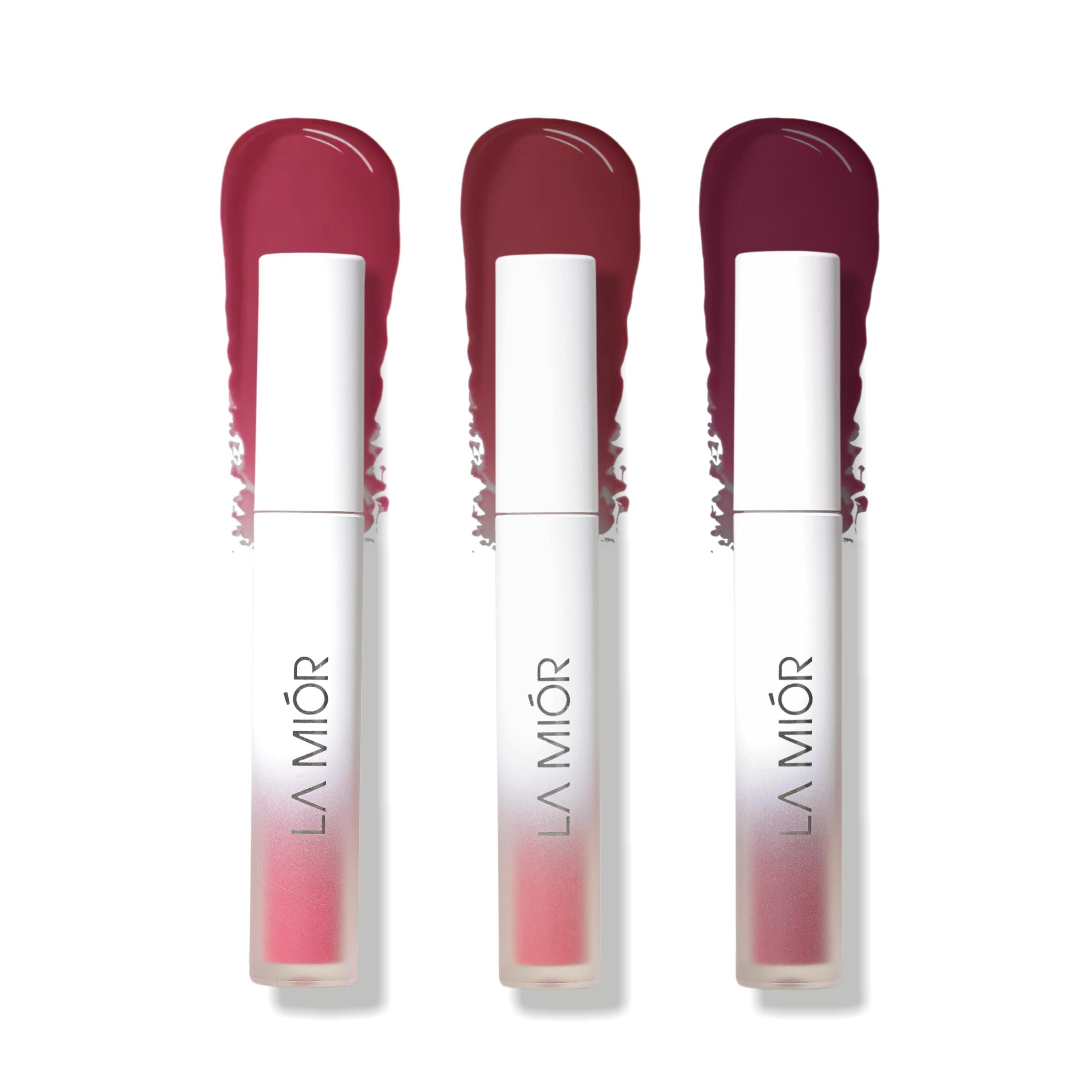 LA MIOR Long-Lasting Juicy Lip Stain | Pack of 3 | 16-Hour Stay, Transfer-Proof, Gel-to-Oil, Plumping, Hydrating | Shade: Spicy Autumn