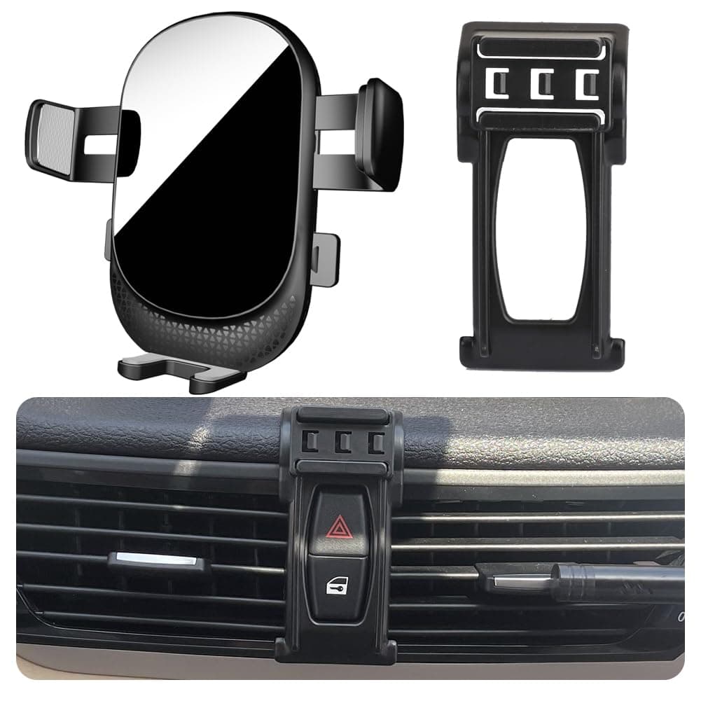 Car Phone Holder for BMW X1 Auto Accessories [ Only for 2013-2015 X1，Non Universal ] [ Auto Lock Hands Free Cell Phone Mount Car fits for iPhone & All Smartphones ]