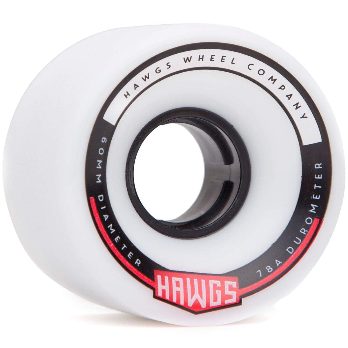Hawgs Chubby Hawgs Longboard Wheels - White - 60mm 78a