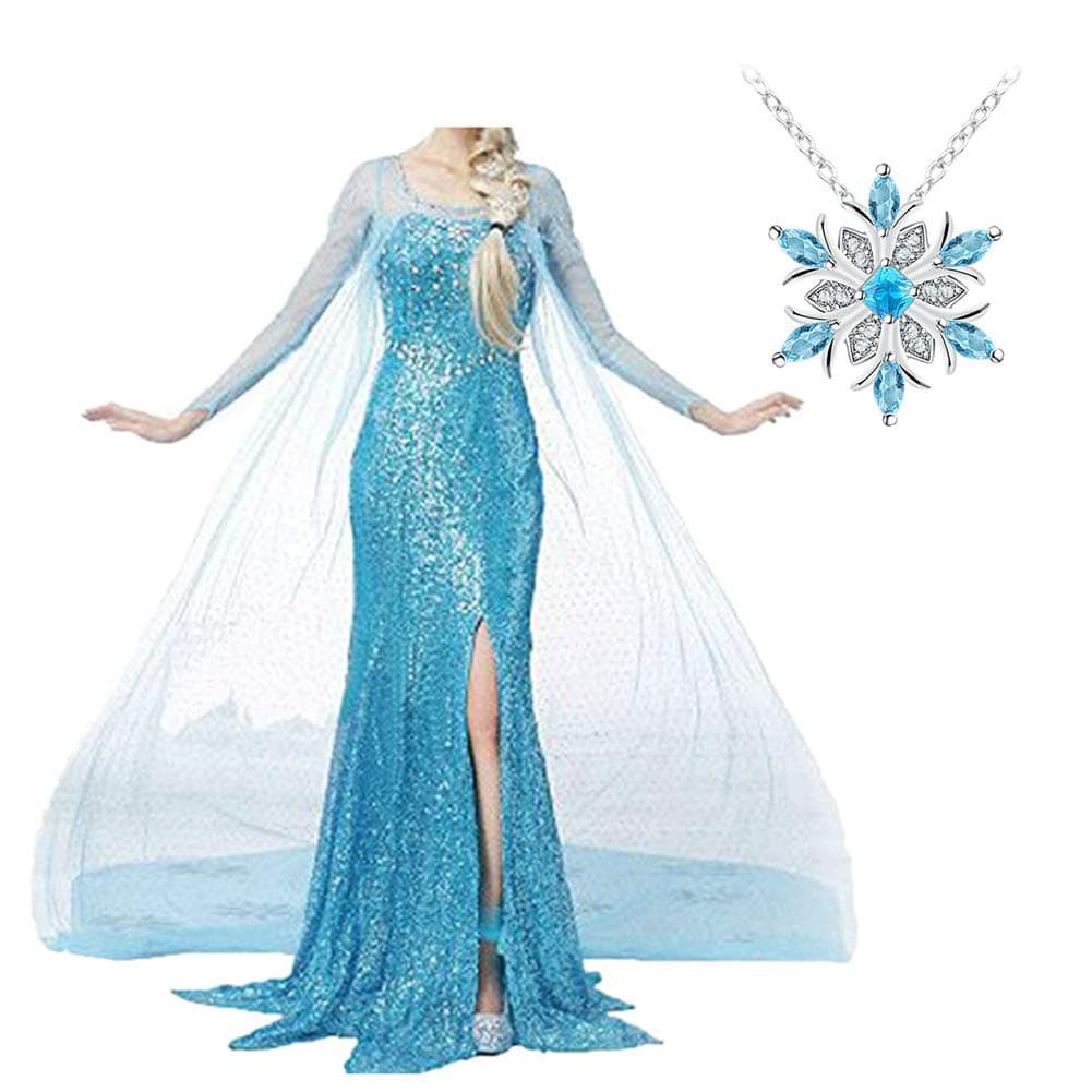 Lovely MermaidPrincess Dress for Women Costume Halloween Cosplay Halloween Chiristmas