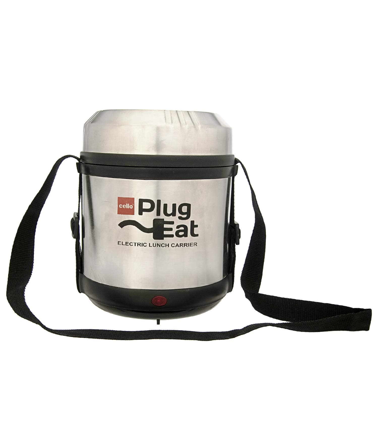 Electro Electric Stainless Steel Lunch Box, 3 Containers