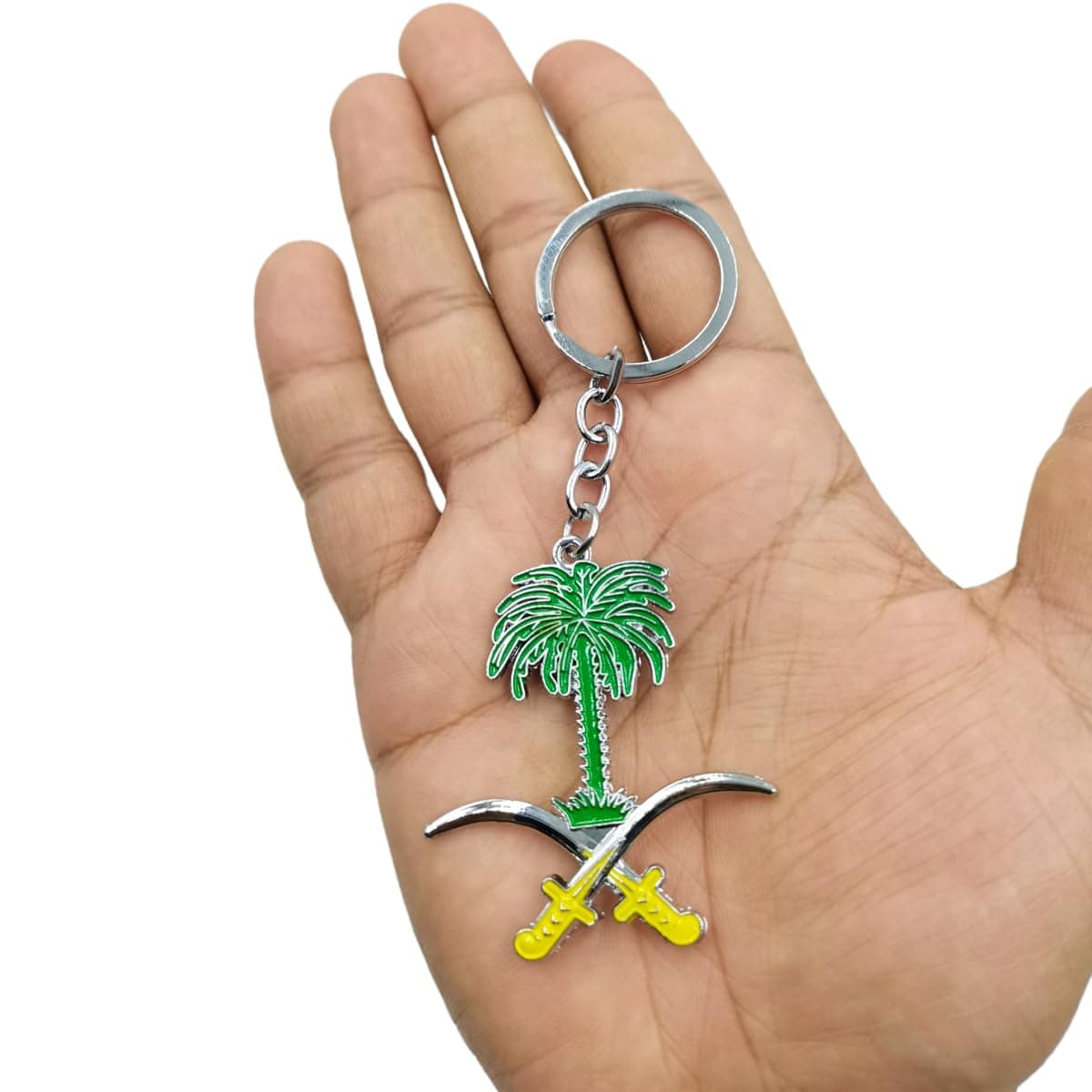 Stainless Steel Car Keychain - Universal Keychain for Car, Bike, Home, Office | Durable Birthday Gift for Friends, Men, Women | Metal Keyring