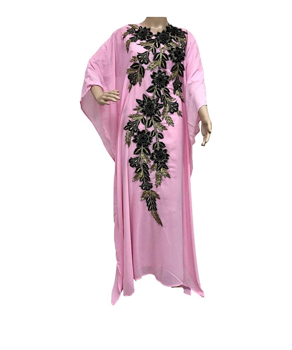 Women's Dress Moroccan Kaftan one Size fits All Plus Size Formal wear Maxi Gown Abaya