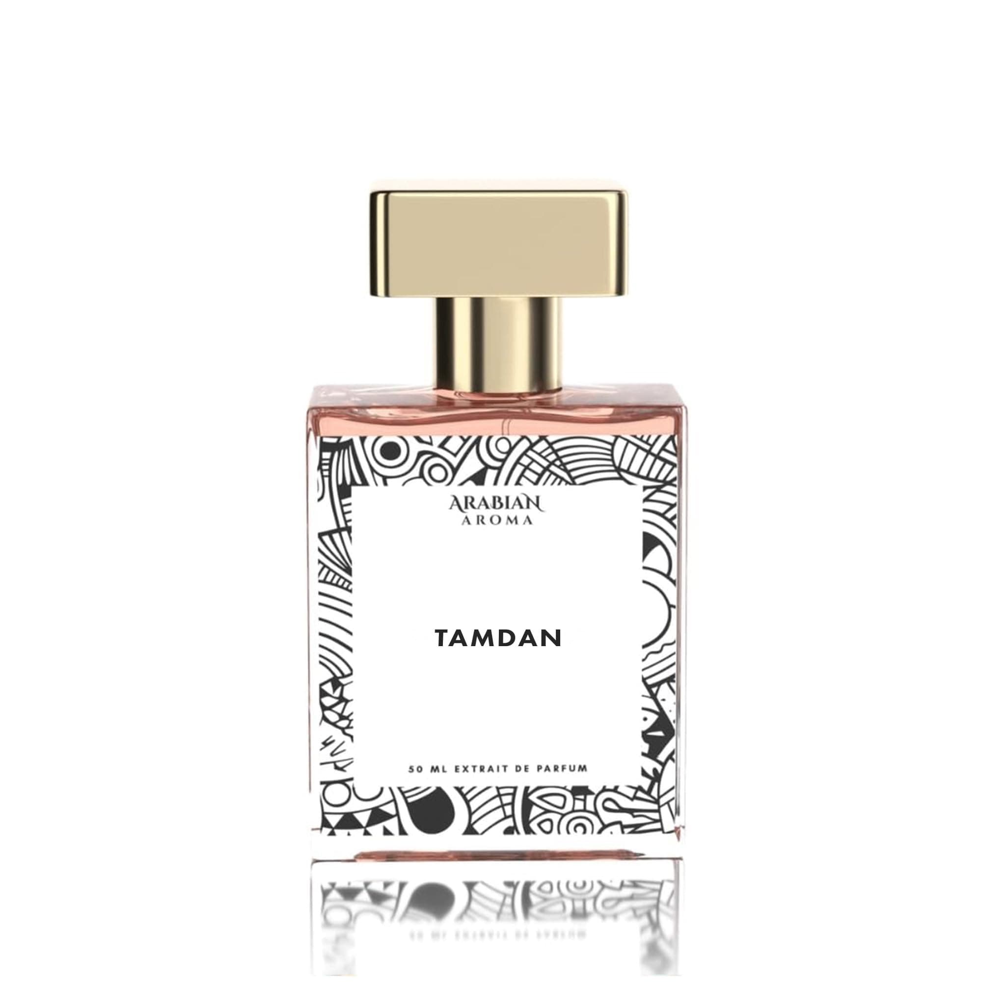Tamdan Perfume for Men – Long Lasting Extrait De Parfum with Woody, Amberwood, Lime & Sandalwood Notes – Aromatic Spicy Fragrance – inspired Masculine Scent – 50ml