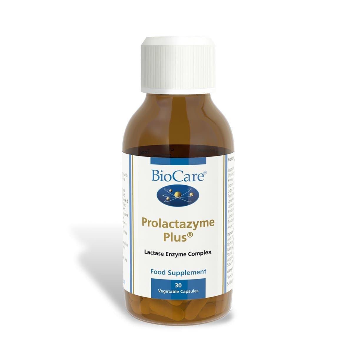 Biocare Prolactazyme Forte Vegetable - Pack of 30 Capsules