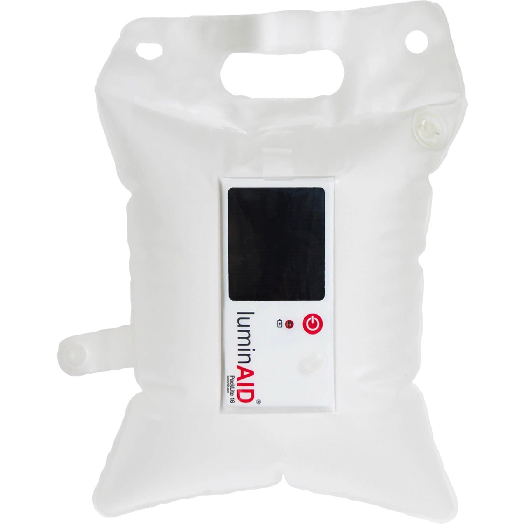 LuminAID PackLite 16 Inflatable Solar Light, Clear, One Count