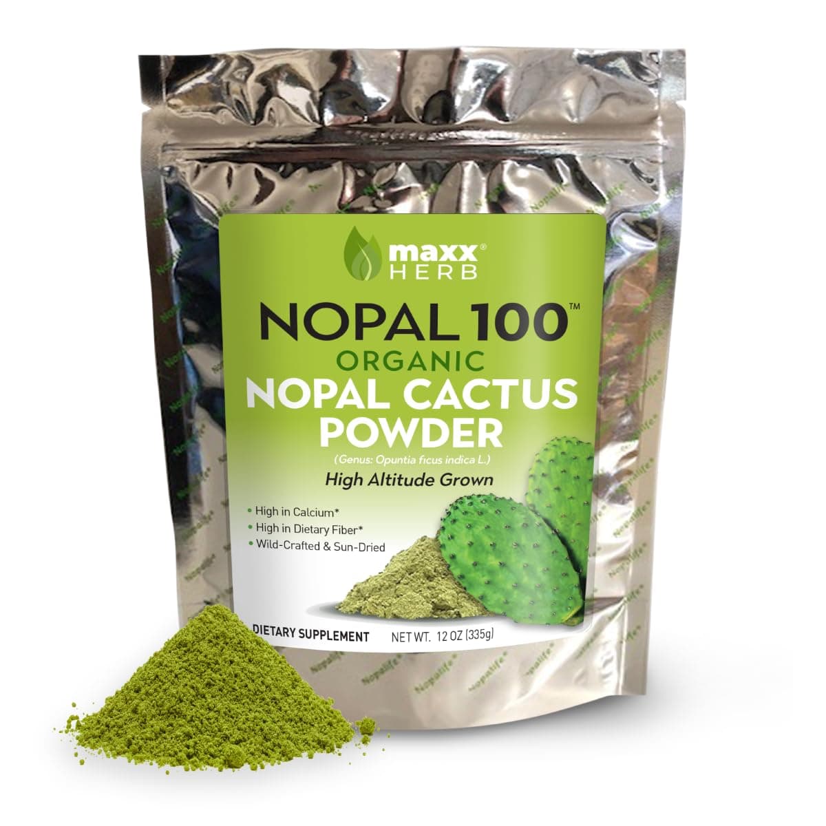 Maxx Herb Nopal 100 Nopal Cactus Powder - 12 oz