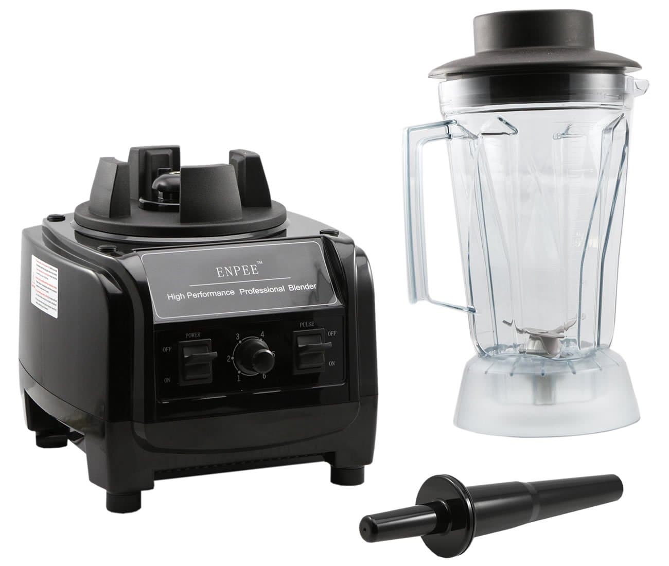 Enpee Commercial Grade Food Blender Smoothie Hot Soup Maker Ice Crush Heavy Duty