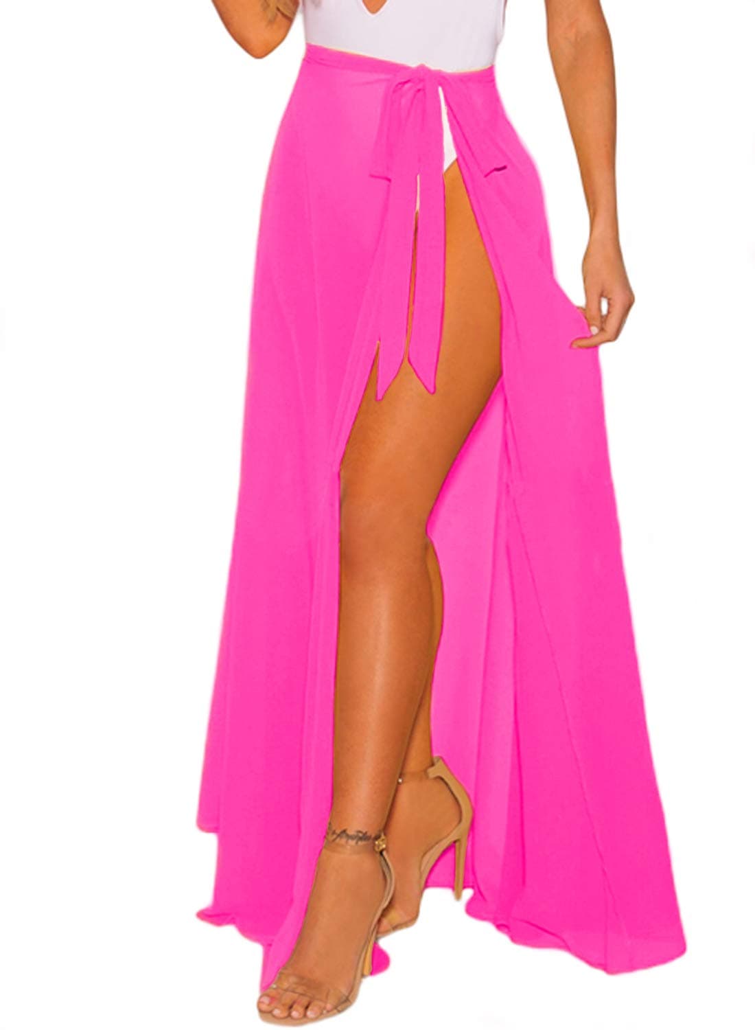 LIENRIDYWomen's Swimsuit Cover Up Summer Beach Wrap Skirt Swimwear Bikini Cover-ups