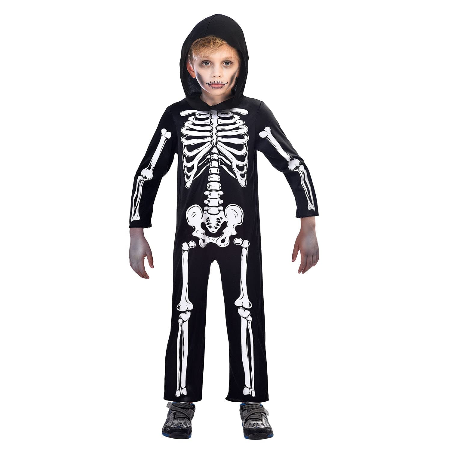 amscanChildren's Skeleton Bone Scaffold Costume Carnival Theme Party Halloween