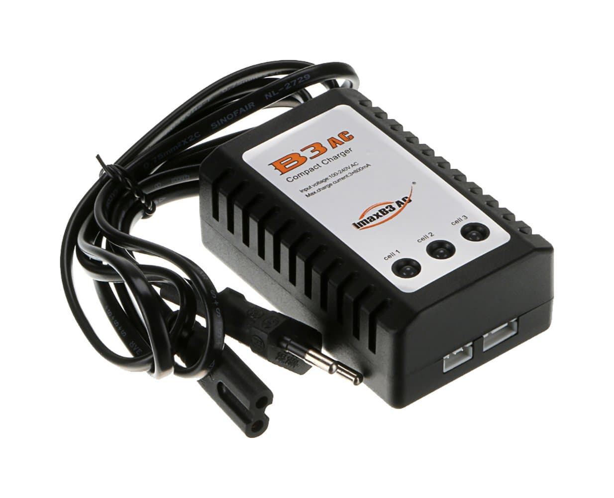 Robocraze Lipo Battery Charger | Battery Balancer Charger 7.4-11.1V RC Pro Compact Charger B3AC