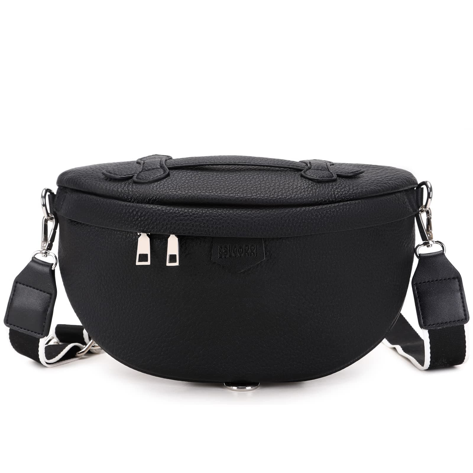 Crossbody Bags for Women - Fashion Sling Purse Shoulder Bag Fanny Pack Leather Causal Chest Bum Bag Cross Body Purse
