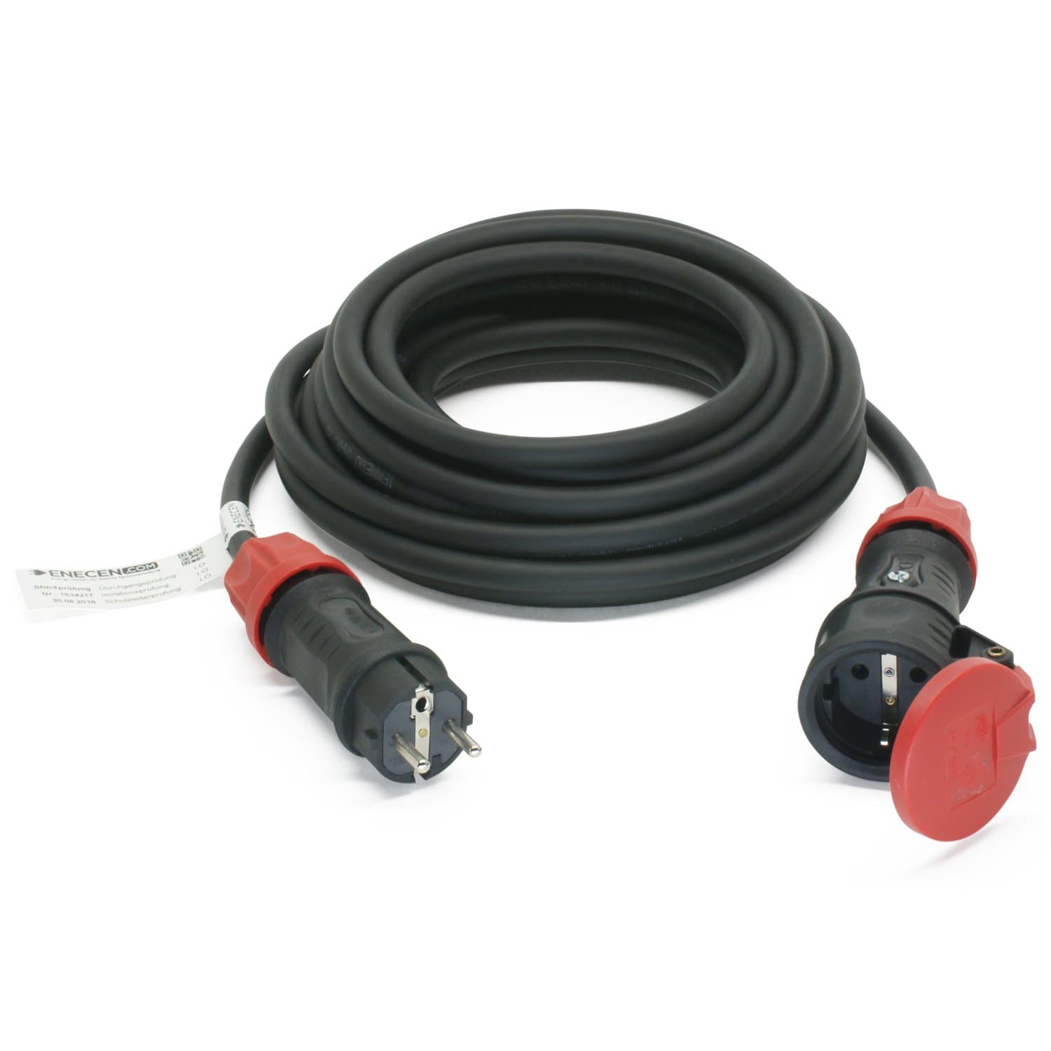 Extension Cable 230 V/16 A IP44 H07RN-F 3x2,5 mm² with Solid Rubber St/KU KD Tt