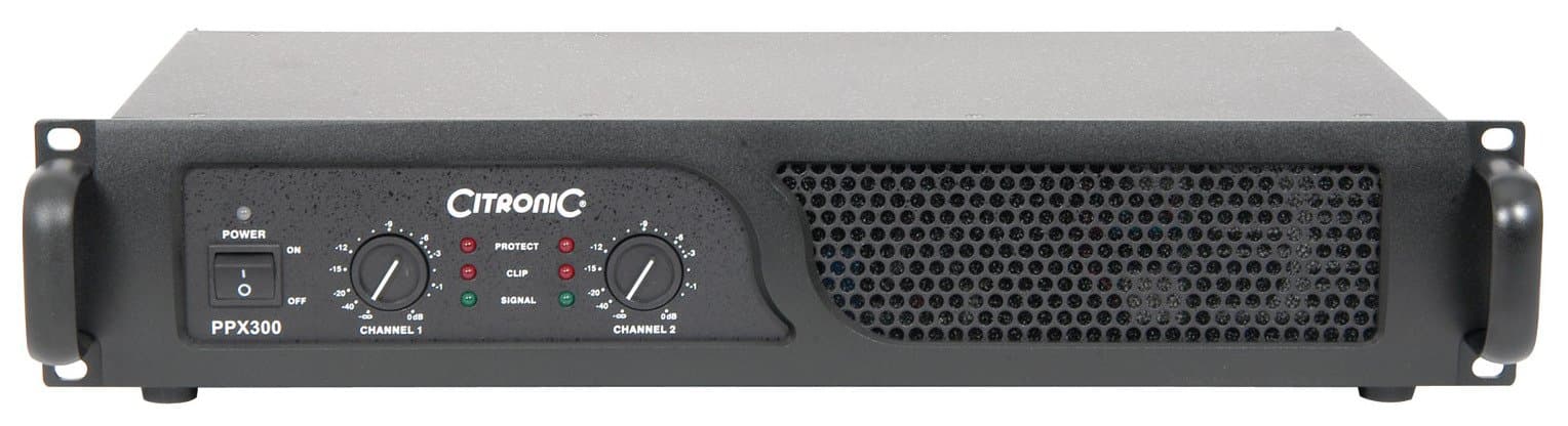 Citronic | PPX300 | 2U Power Amplifier | 2 x 150Wrms